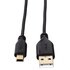 Hama USB-2.0-aansluitkabel A-connector ,- Mini-B-connector (B5 Pin) 0,75 M Zwart_